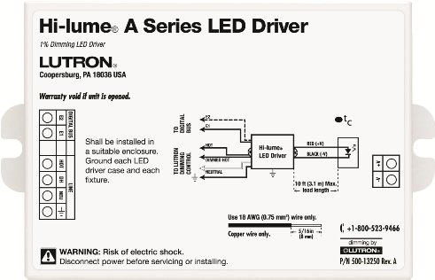 Product Monday: Hi-lume Dimming Driver by Lutron Electronics – LightNOW