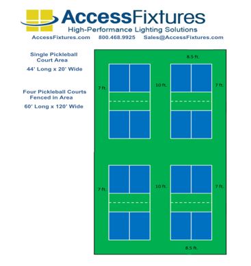 Product Monday: Pickleball Lighting Packages by Access Fixtures