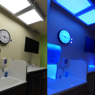LRC Evaluates Hybrid UV Lighting System to Reduce Healthcare-Associated Infections