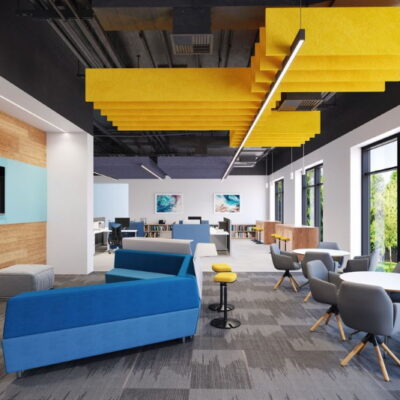 Product Monday: Integrated Acoustic Ceiling System by Focal Point