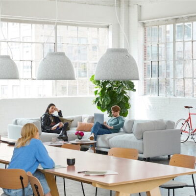 Product Monday: Sound-Absorbing Luminaire by Eureka