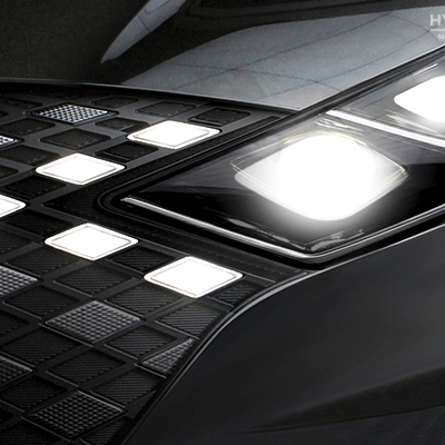 Hyundai Introduces Hidden Headlamp Concept