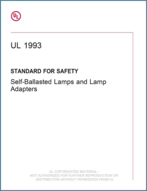 UL 1993 Safety Standard Updated