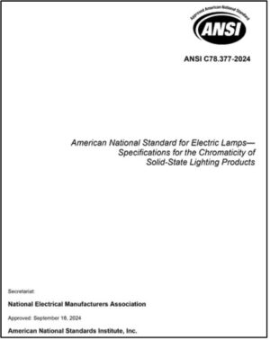 2 New CCTs Published In ANSI C78.377-2024